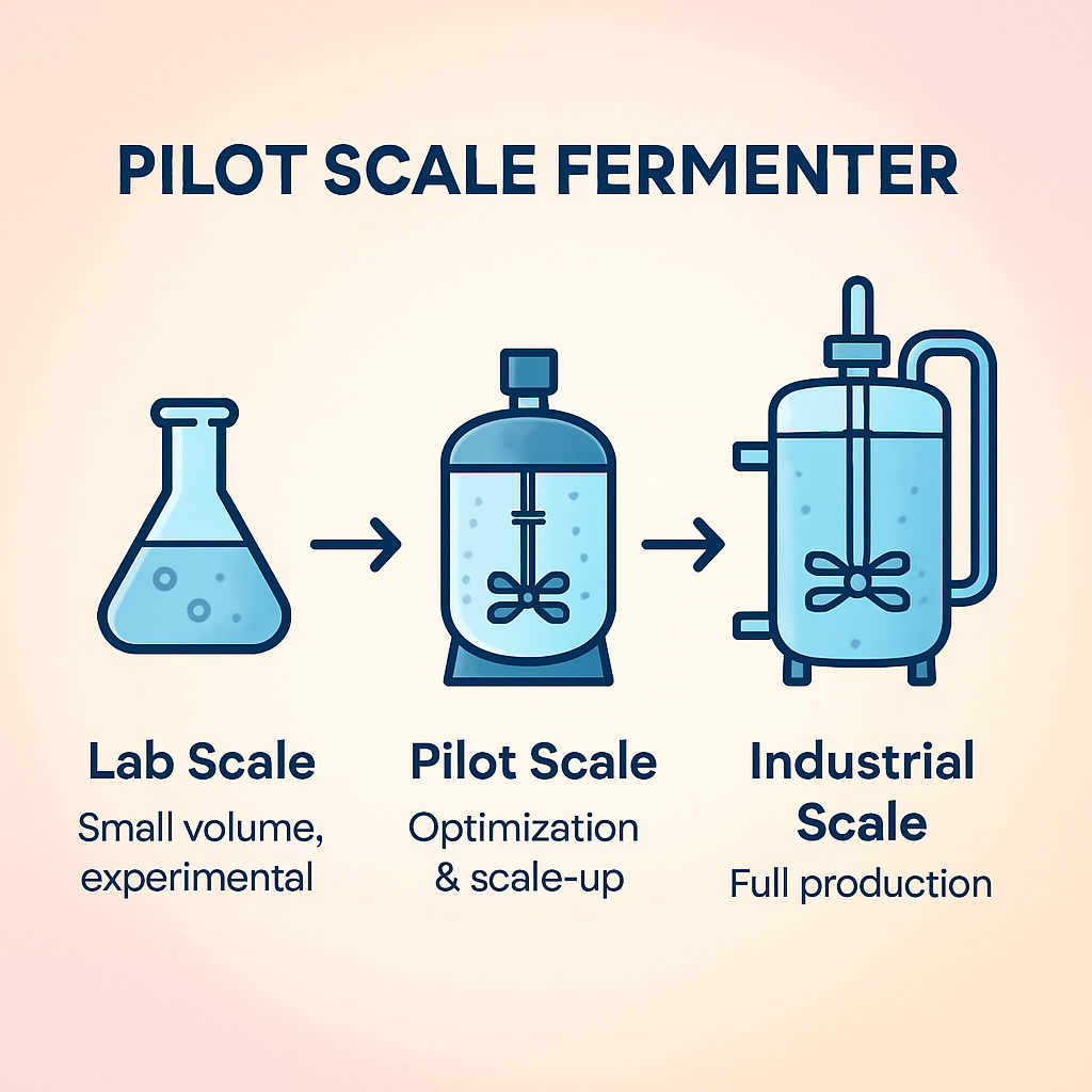 Pilot scale plant for Fermentation